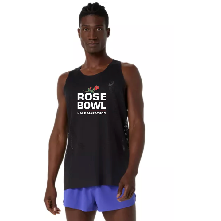 2027 Rose Bowl Half Marathon-ASICS Men's Metarun Singlet (2011D508-001) (RB27-08 )