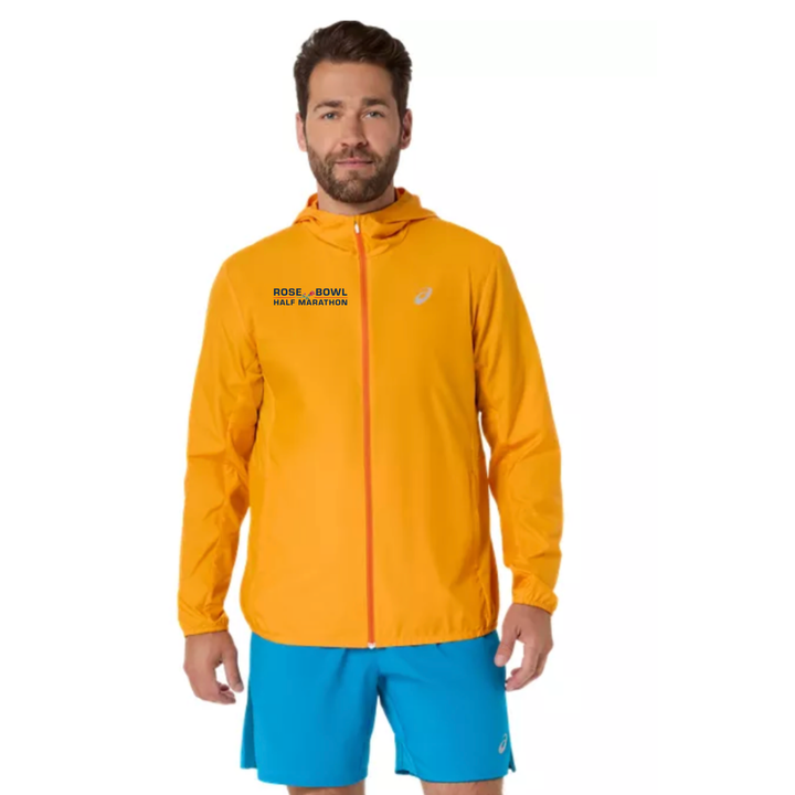 2027 Rose Bowl Half Marathon- ASICS Men's Silver Jacket Yamabuki (2011D235) (RB27-04 )