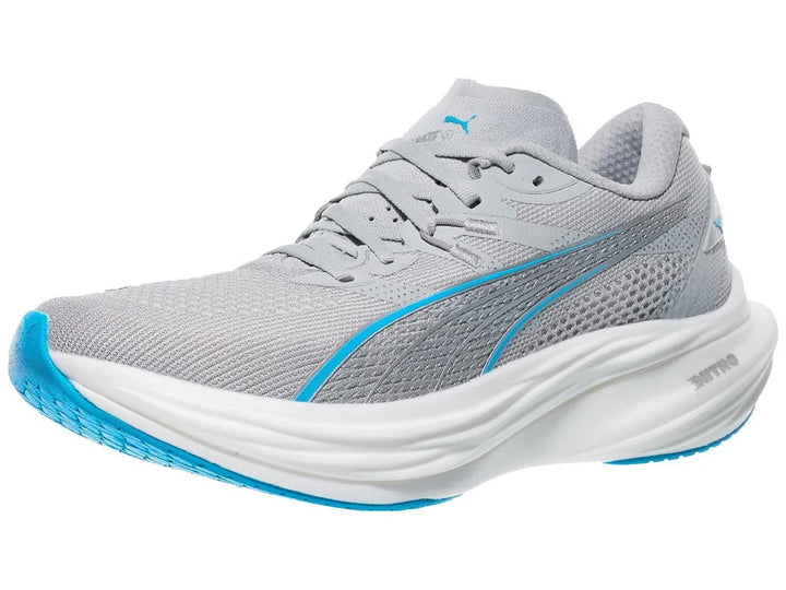 Mens PUMA Deviate Nitro 3 - COOL LIGHT GRAY-NEW NAVY