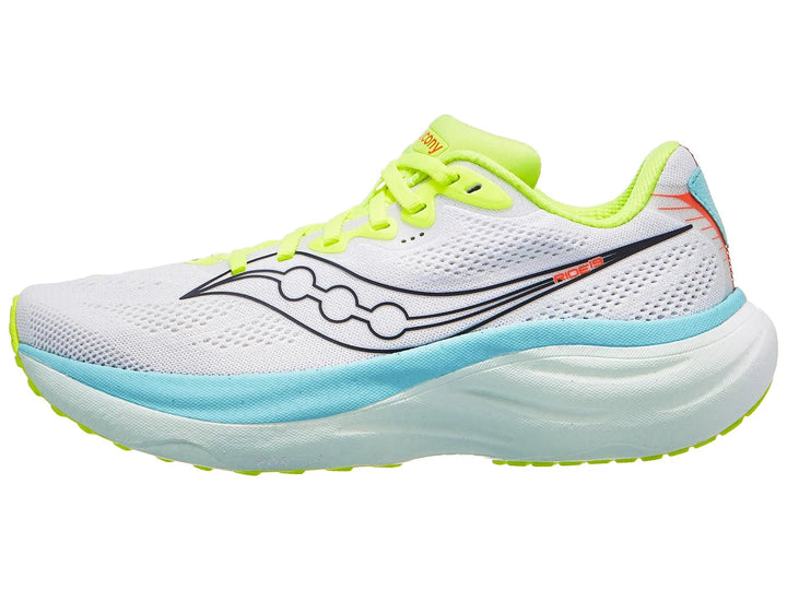Women's Saucony Ride 19 - White Splash
