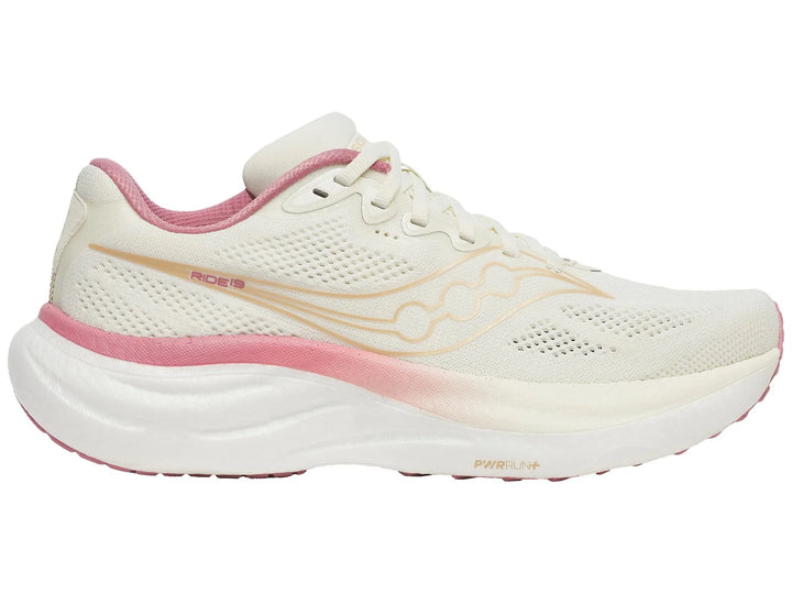 Saucony Ride 19 para mujer - Malva vainilla
