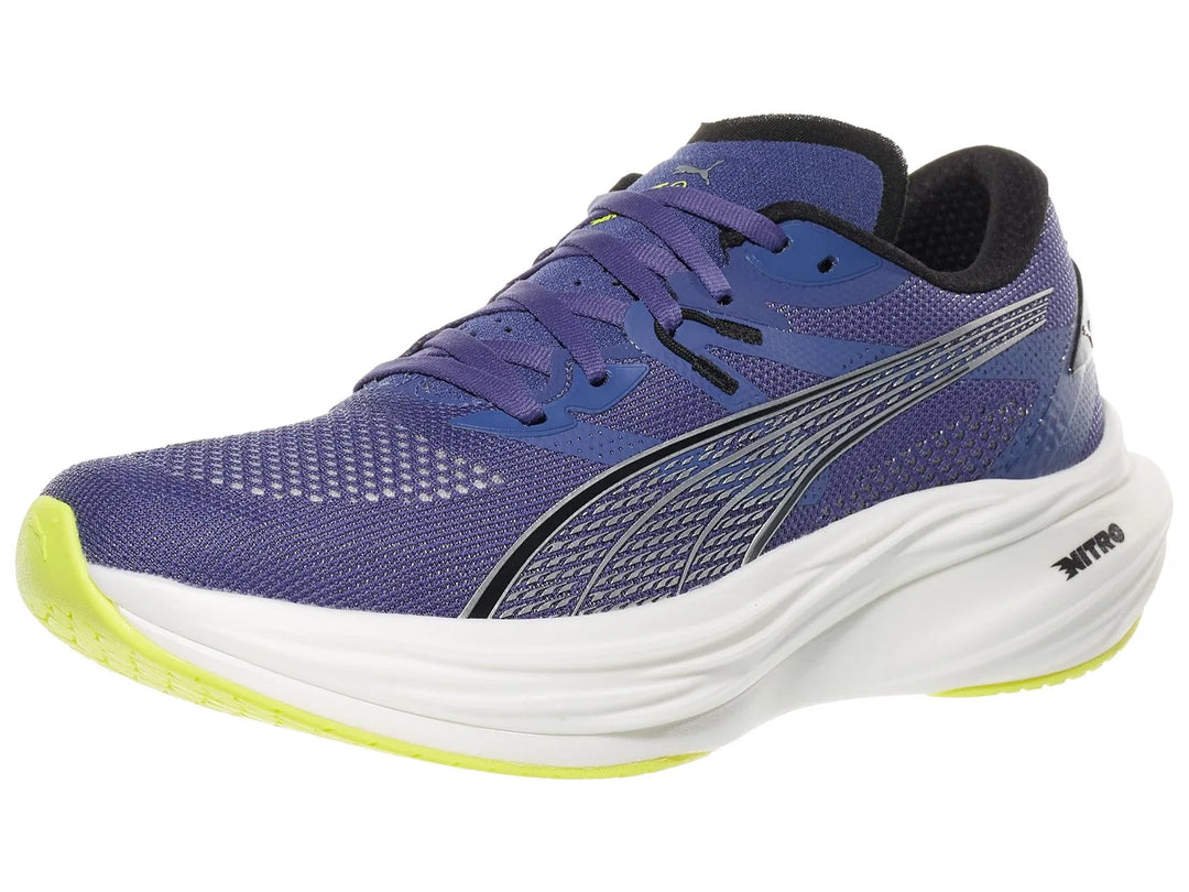 PUMA Mens Deviate Nitro 3 - BLUE CRYSTAL-PUMA BLACK