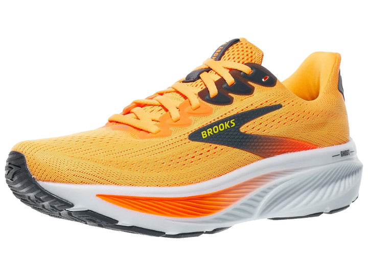 Brooks Men's Ghost 17 - Blazing Orange/Yellow/Ebony