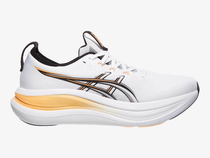 ASICS Men's GEL-NIMBUS 28 - White/ Stadium Orange