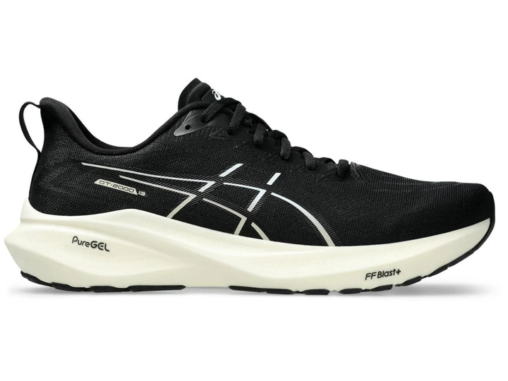 Zapatillas Asics GT-2000 13 Extra Wide para hombre, color negro y blanco (1011B863-003)