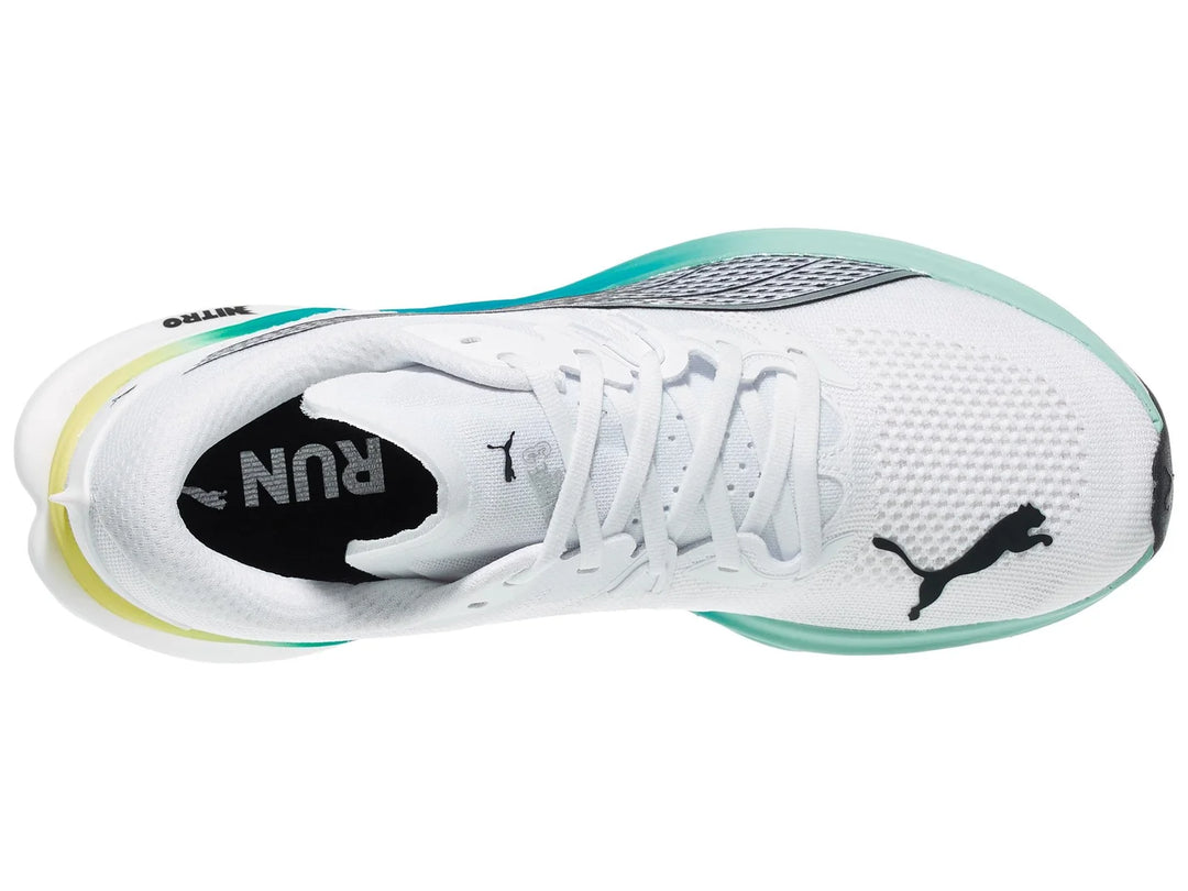 Mens Deviate Nitro 3 - PUMA WHITE-MINT MELT