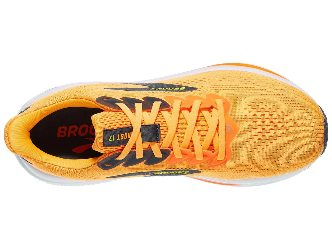 Brooks Men's Ghost 17 - Blazing Orange/Yellow/Ebony