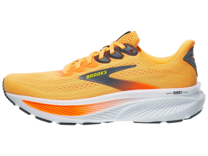 Brooks Men's Ghost 17 - Blazing Orange/Yellow/Ebony