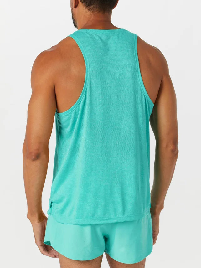 New Balance Athletics Singlet - Cyber Jade - MEN (MT41250 CYJ)