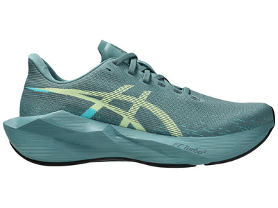 ASICS Men's NOVABLAST 6 - FOGGY TEAL/ILLUMINATE YELLOW
