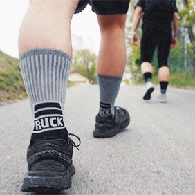 MudGear Ruck Sock (Gray/Black)