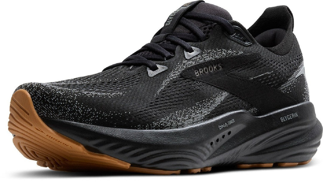 Brooks Glycerin 22 para hombre - Negro/Gris imprimación/Galleta