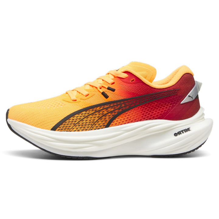PUMA Womens Deviate Nitro 3 - SUN STREAM-SUNSET GLOW-PUMA WHITE