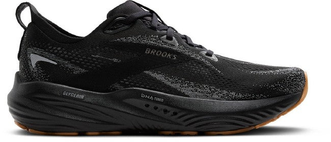 Brooks Glycerin 22 para hombre - Negro/Gris imprimación/Galleta