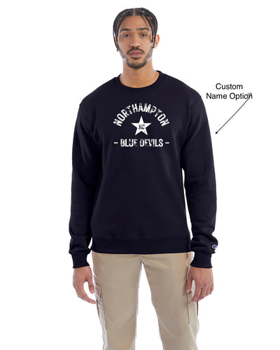 Sudadera de cuello redondo Champion de los Northampton Blue Devils (S600)