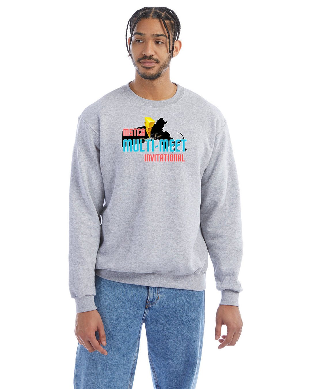 Sudadera con cuello redondo Champion de MSTCA Multi Fest Meet (S600)