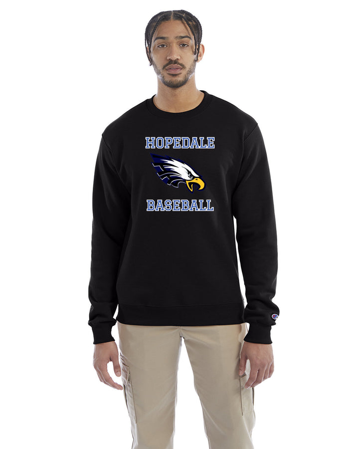 Sudadera con cuello redondo de Hopedale Baseball - Champion (S600)