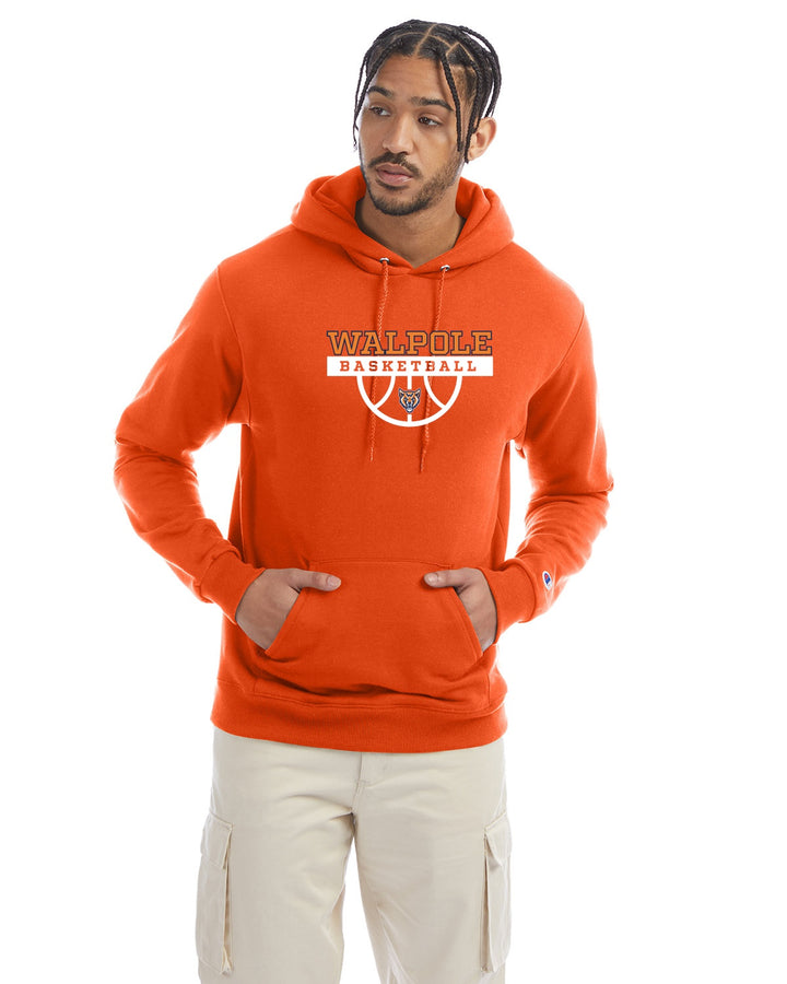 Sudadera con capucha unisex para adultos Champion Powerblend® de Walpole Youth Basketball (S700)