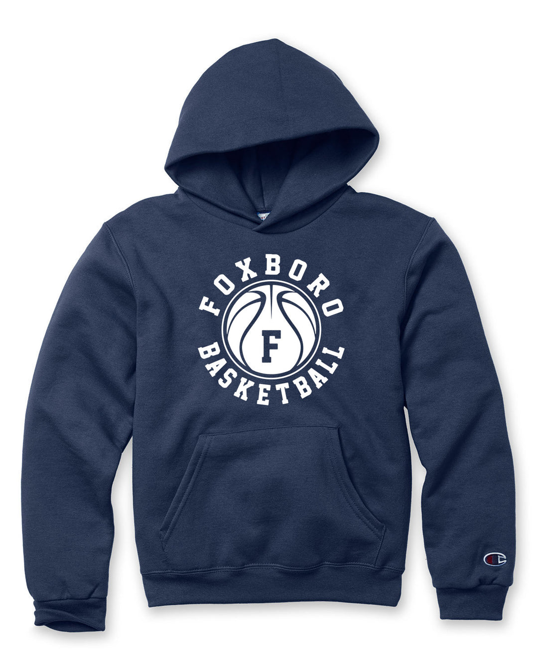 Foxboro Youth Basketball Champion Youth Powerblend Pullover Hooded Sweatshirt (S790)