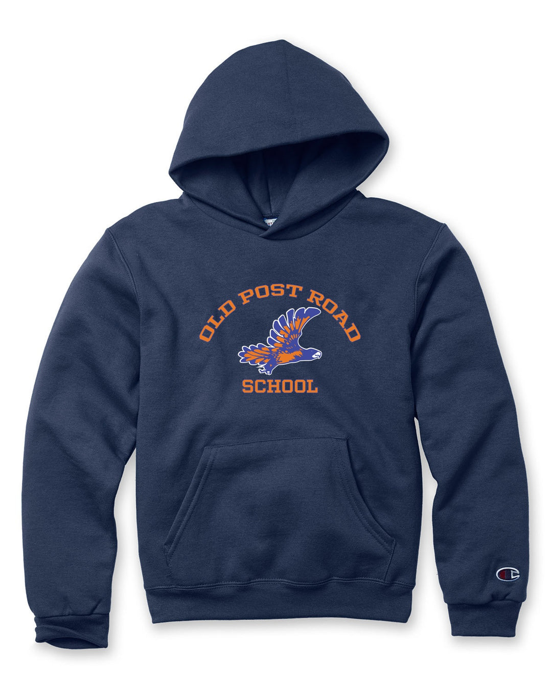 Old Post Road School - Champion Youth Powerblend® Pullover Hooded Sweatshirt (S790)