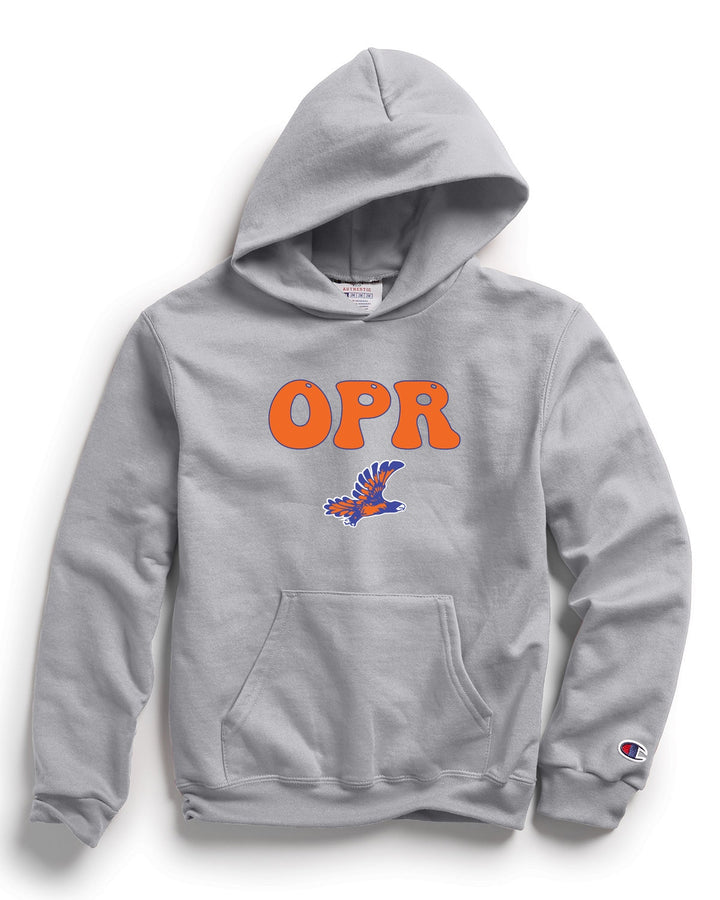 Old Post Road School - Champion Youth Powerblend® Pullover Hooded Sweatshirt (S790)