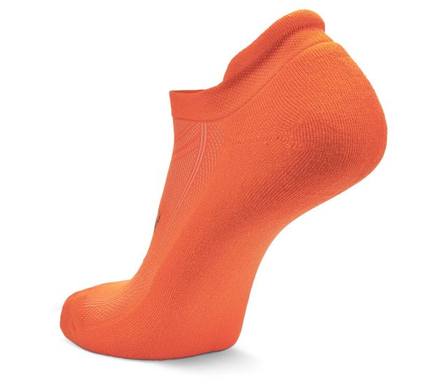 Balega Hidden Comfort No Show Tab Socks - Neon Orange  (8025-0681)