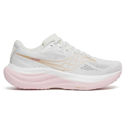 Women's Saucony Ride 19 - White Silk