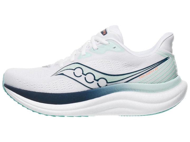 Women's Saucony Triumph 23 - White/ Navy