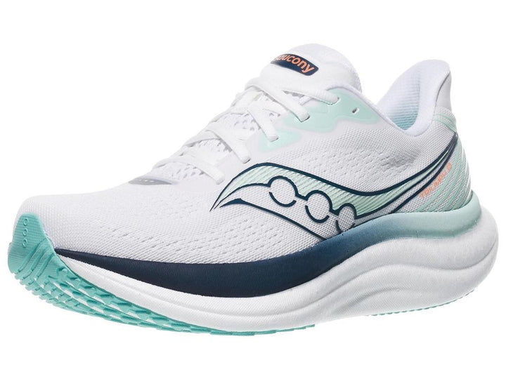 Women's Saucony Triumph 23 - White/ Navy