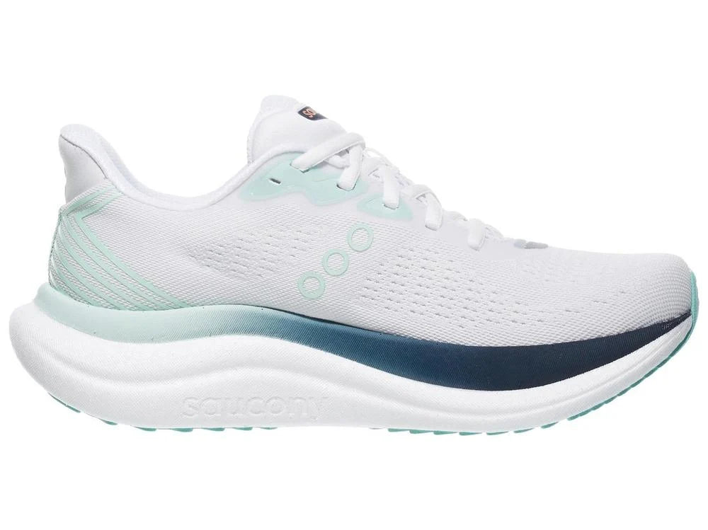 Women's Saucony Triumph 23 - White/ Navy