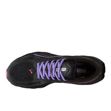 PUMA Womens Velocity Nitro 4 - PUMA BLACK-DARK AMETHYST