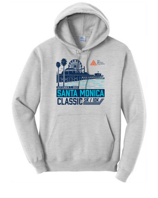 Santa Monica Classic The RH Collection - "Live In" Unisex Fleece Pullover Hooded Sweatshirt
