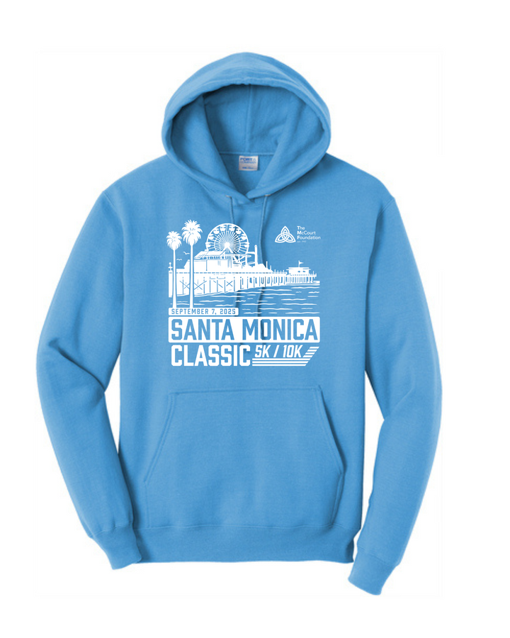 Santa Monica Classic The RH Collection - "Live In" Unisex Fleece Pullover Hooded Sweatshirt