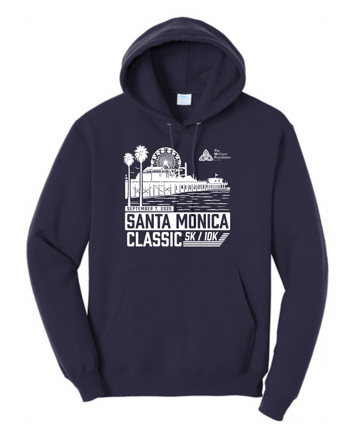 Santa Monica Classic The RH Collection - "Live In" Unisex Fleece Pullover Hooded Sweatshirt