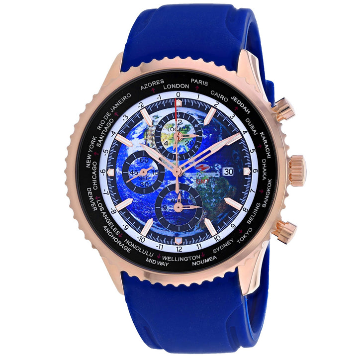 Seapro Men's Meridian World Timer GMT