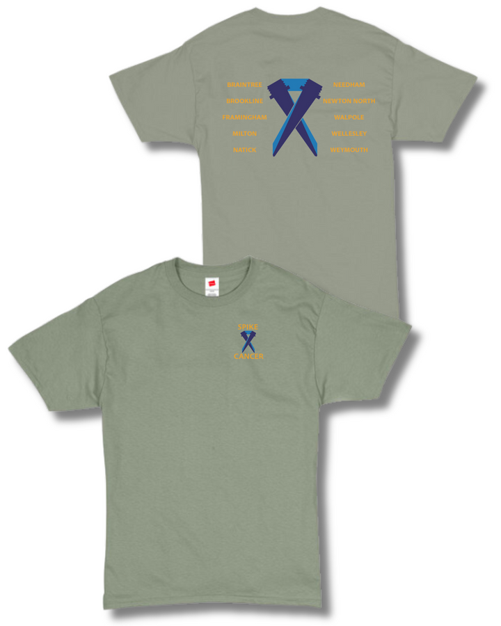 Spike Cancer Adult Essential Short Sleeve T-Shirt (5280)