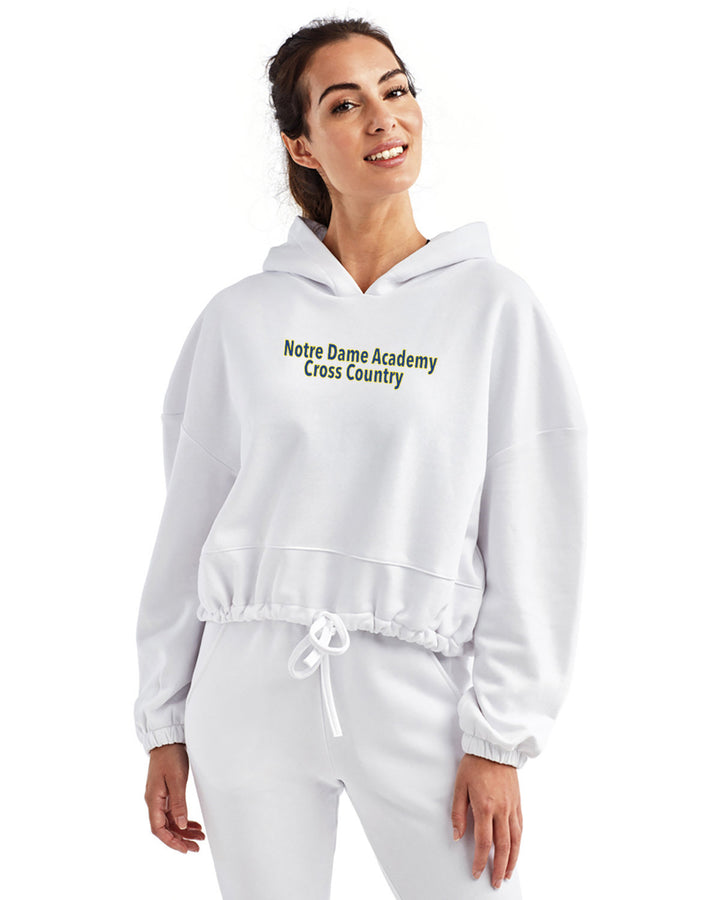 Sudadera con capucha recortada NDA Cross Country para mujer Maria (TD085) 