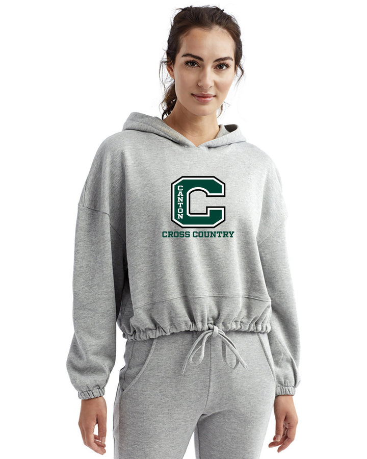 Canton Cross Country Womens Cropped Maria Hoodie (TD085)