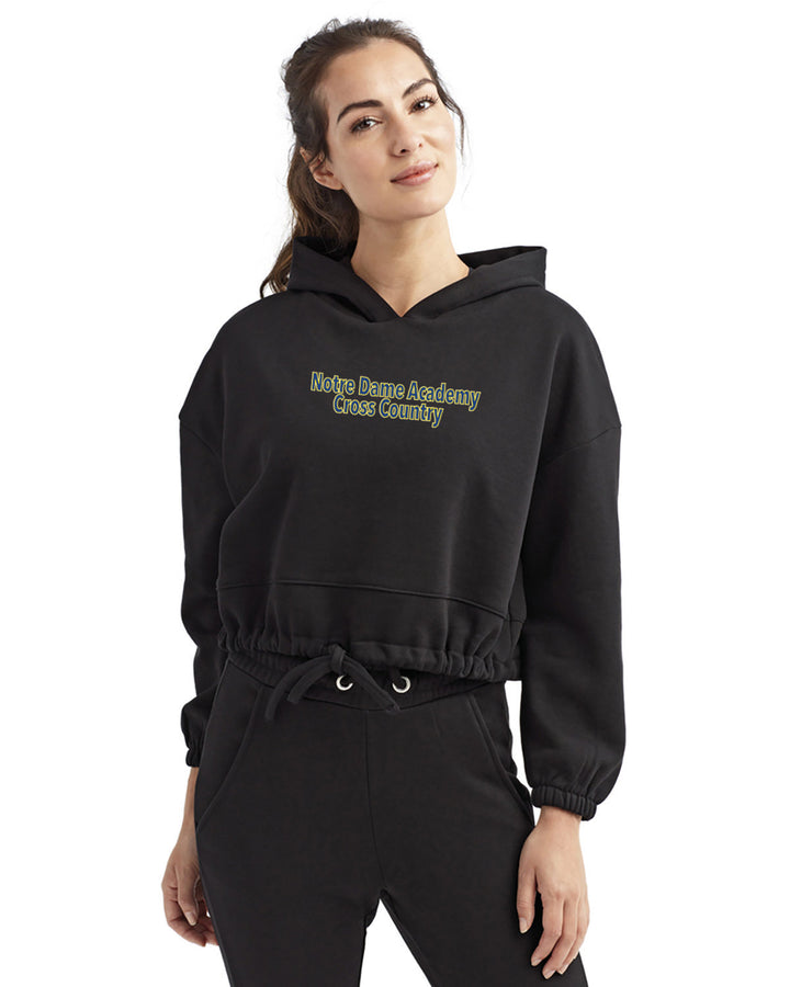 Sudadera con capucha recortada NDA Cross Country para mujer Maria (TD085) 