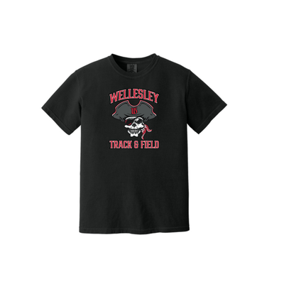 Wellesley Track & Field / Comfort Colors Adult Heavyweight T-Shirt (C1717)