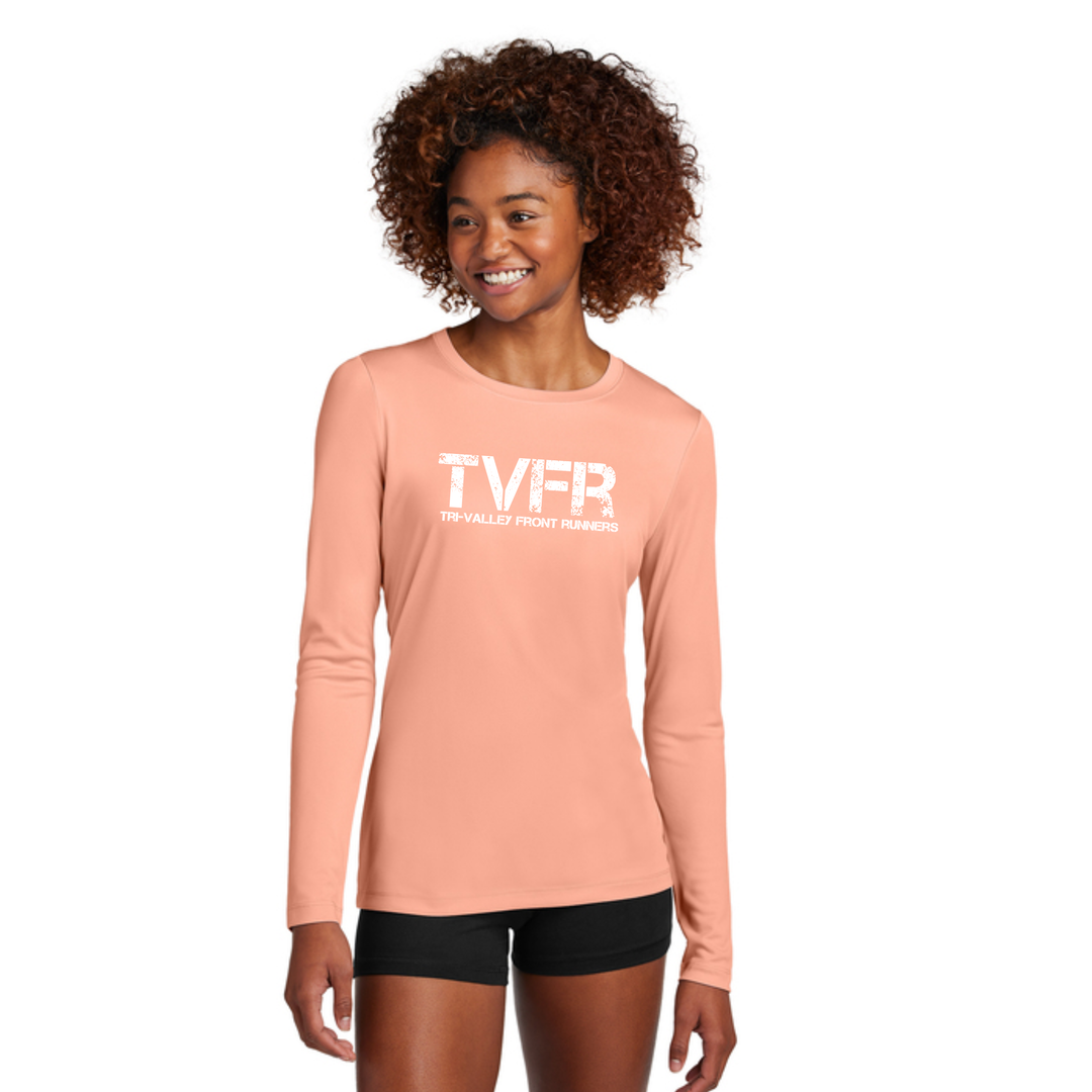Tri-Valley Front Runners- Women's Performance Long Sleeve Tee (LST420LS)