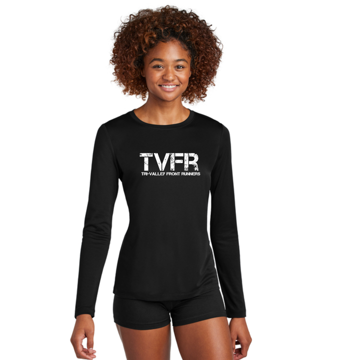 Tri-Valley Front Runners- Women's Performance Long Sleeve Tee (LST420LS)