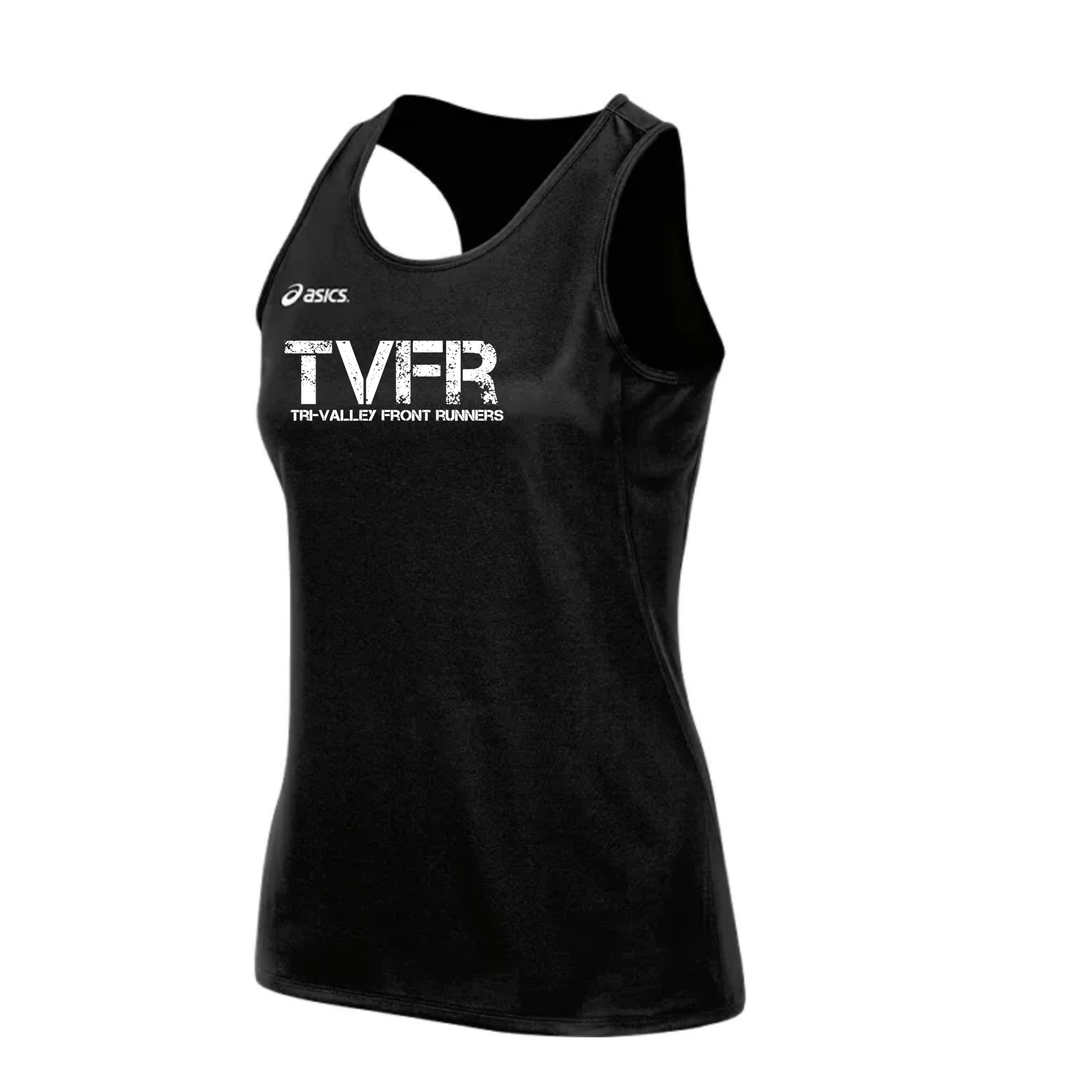 Tri-Valley Front Runners - Asics Women's Rival II Singlet Black (TF2934)