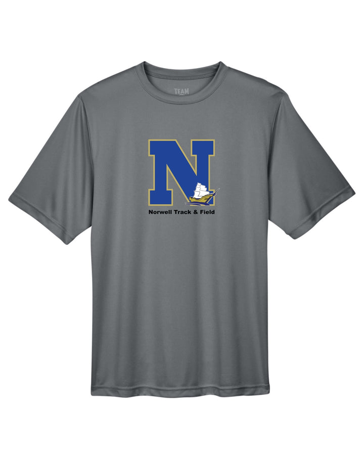 Camiseta de rendimiento para hombre del equipo 365 de Norwell Track &amp; Field (TT11)