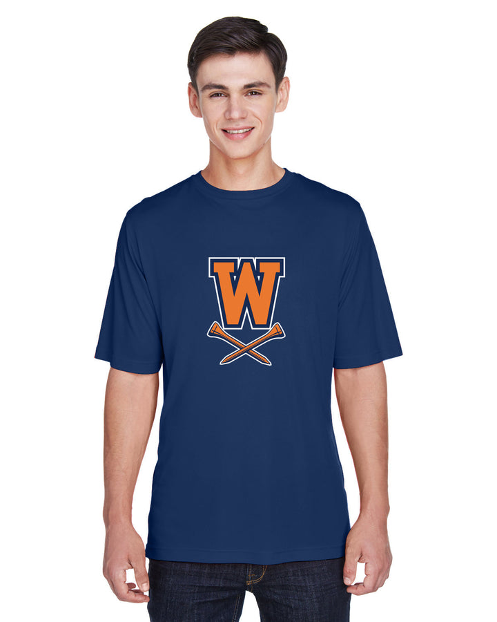 Camiseta de golf de rendimiento para hombre de la escuela secundaria Walpole, Team 365, TT11