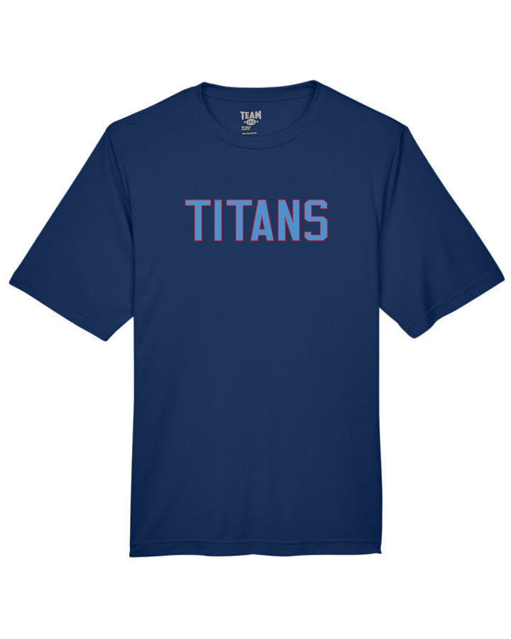 Flag Football Titans Team 365 Men's Zone Performance T-Shirt (TT11)