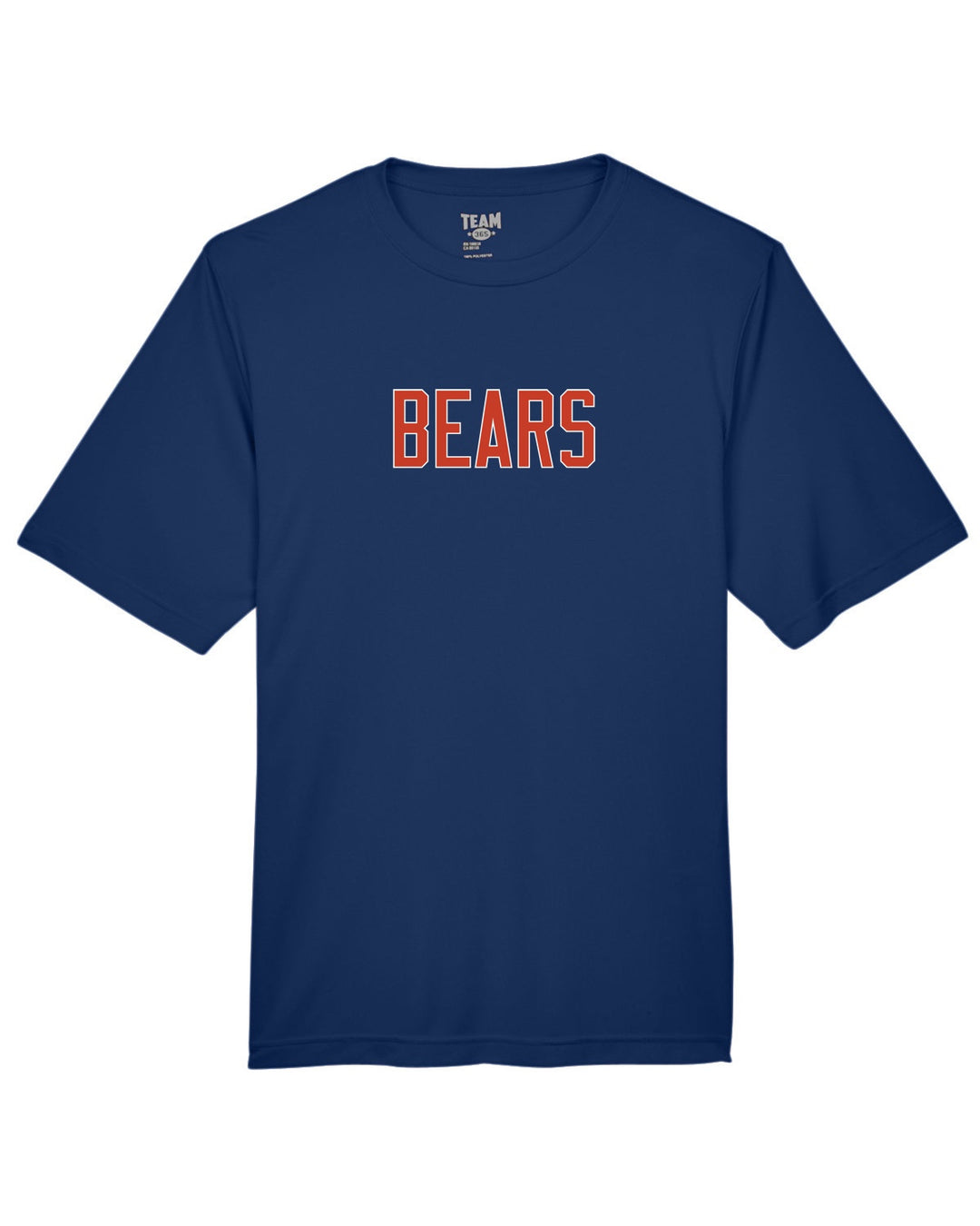Flag Football Bears Team 365 Men's Zone Performance T-Shirt (TT11)