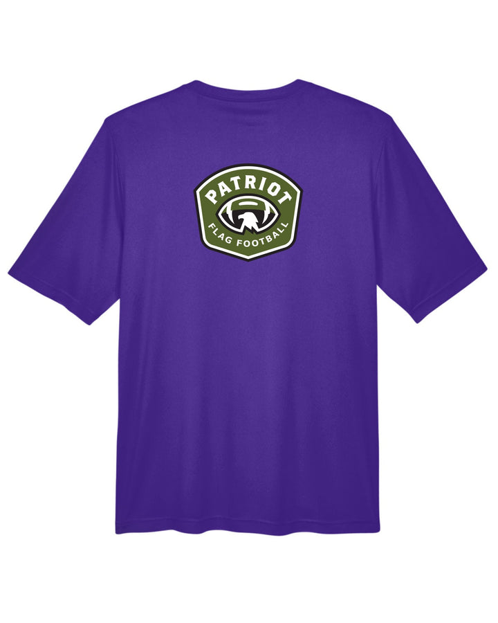 Flag Football Ravens Team 365 Men's Zone Performance T-Shirt (TT11)