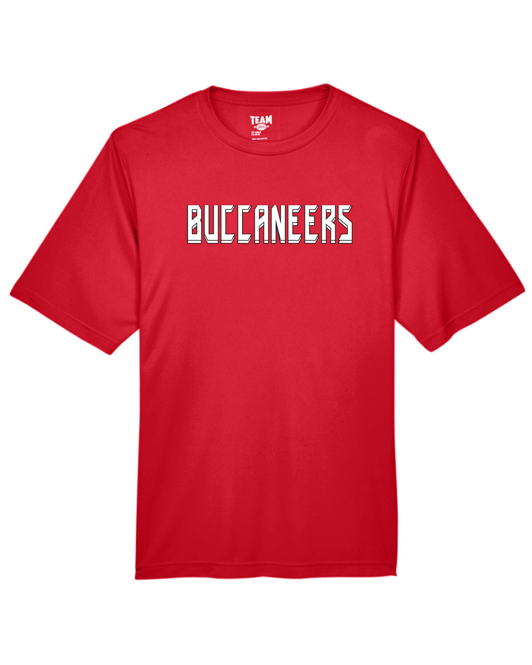 Flag Football Buccaneers Team 365 Men's Zone Performance T-Shirt (TT11)