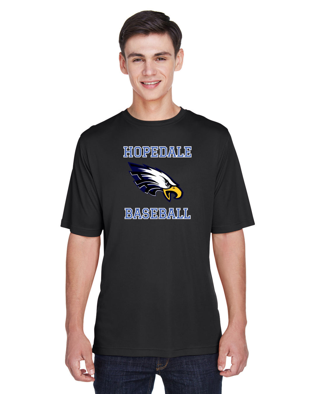 Hopedale Baseball - Camiseta de rendimiento para hombre (TT11)